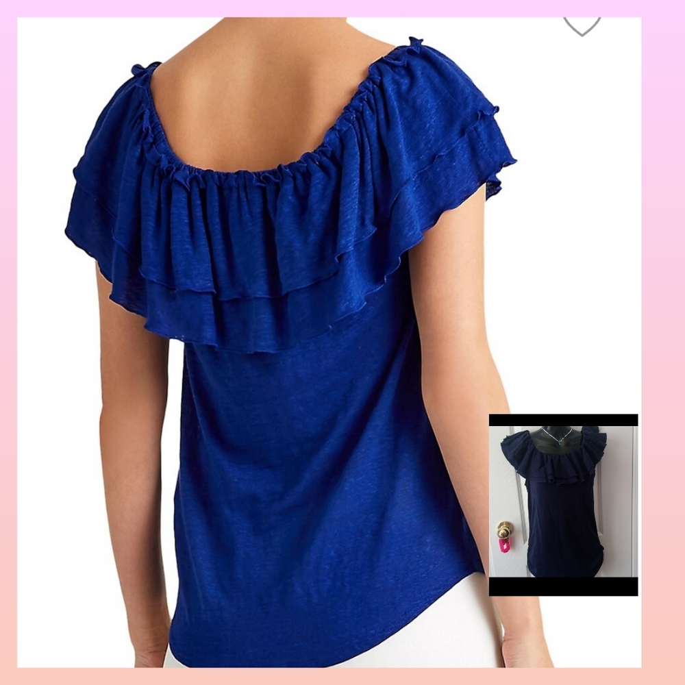 🛍️Ralph Lauren Sport Sleeveless Ruffle Top